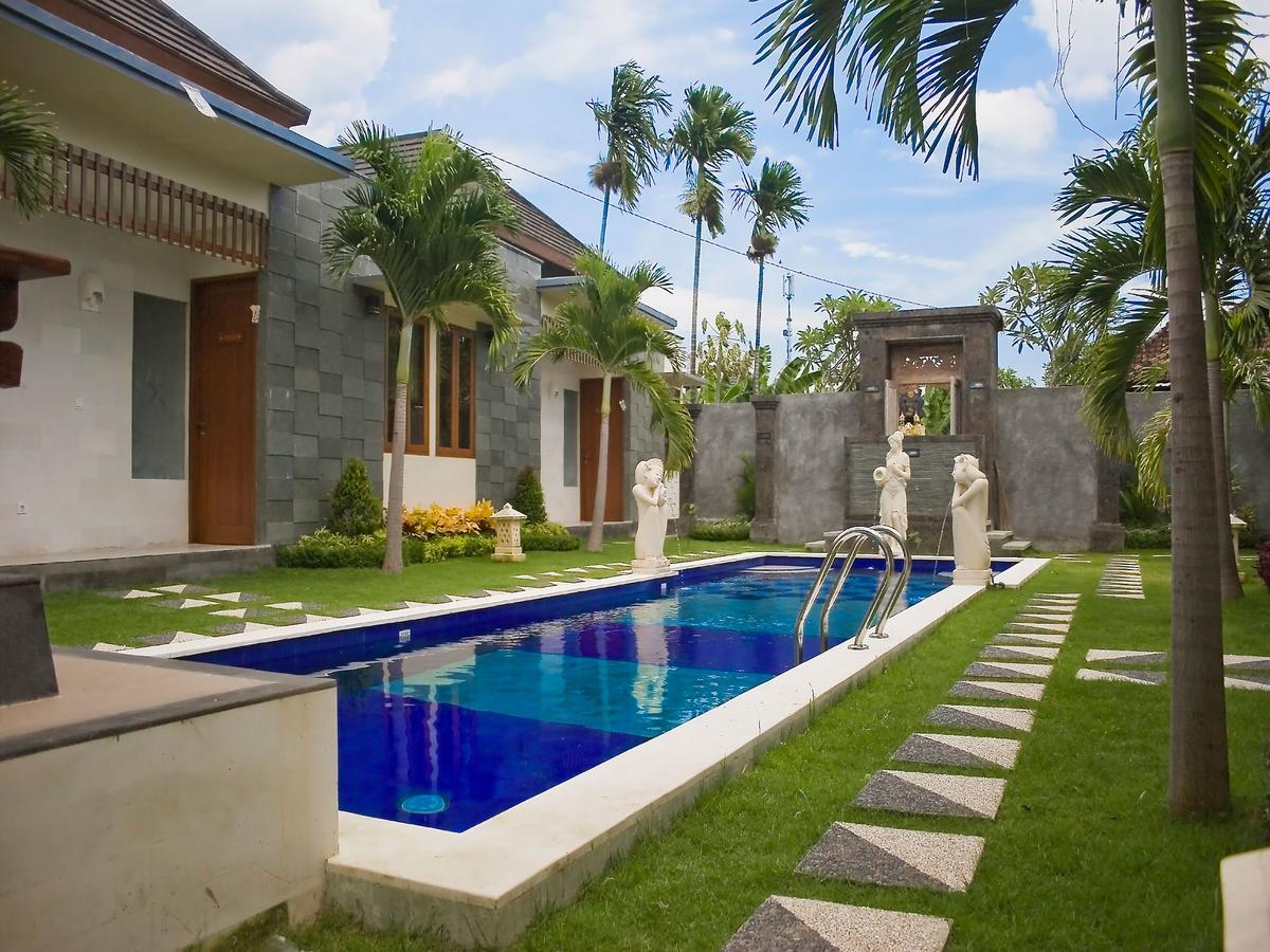 Kubu Daton Homestay Санур Экстерьер фото