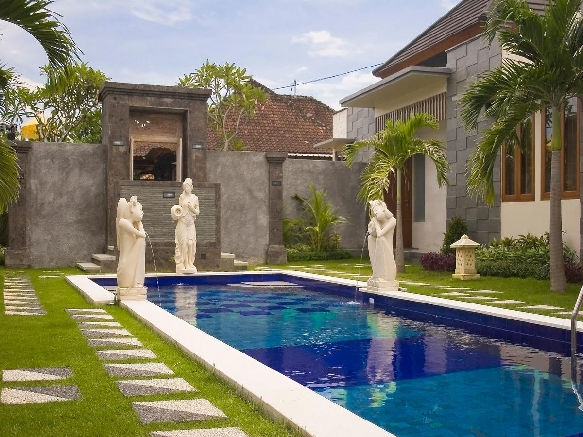 Kubu Daton Homestay Санур Экстерьер фото