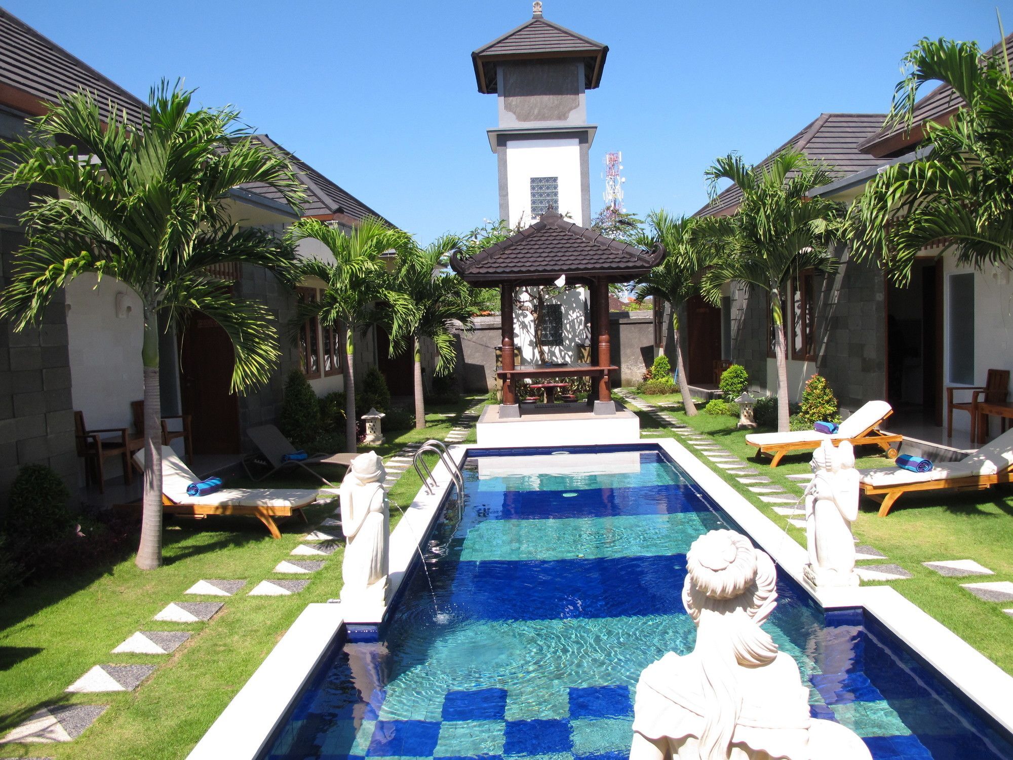 Kubu Daton Homestay Санур Экстерьер фото