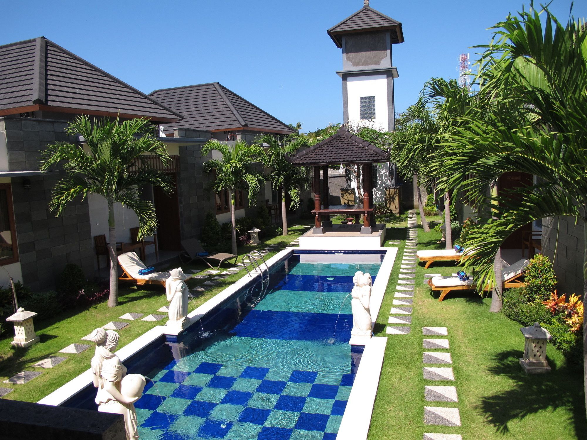 Kubu Daton Homestay Санур Экстерьер фото