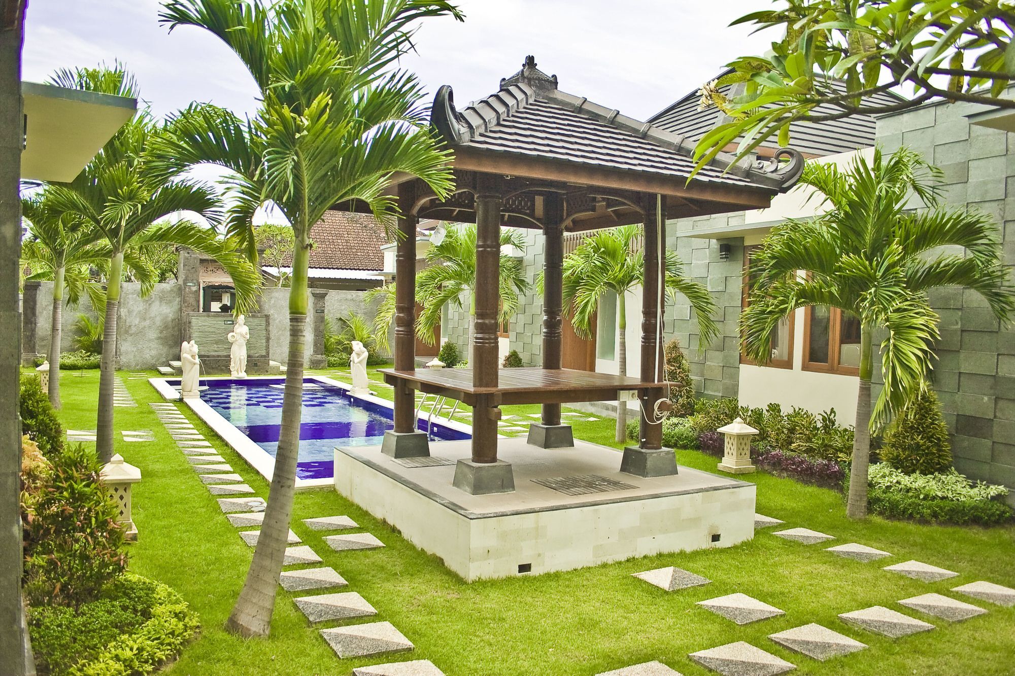 Kubu Daton Homestay Санур Экстерьер фото